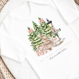 CUSTOM DTF TRANSFER: CHRISTMAS - NUTCRACKER CLOSE FLOPSY - PINK