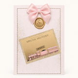 PRINTED DOCUMENTS SLIP & CONFIDENTIAL TOPPER -PINK TRAIN