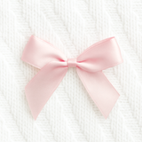 ITALIAN BOWS - PACK OF 12 - 5CM - PALE PINK
