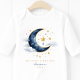 CUSTOM DTF TRANSFER - EID/RAMADAM - NAVY MOON CREST