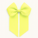 4’’ HAIR BOW - PINEAPPLE