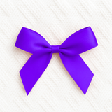 ITALIAN BOWS - PACK OF 12 - 5CM - PURPLE