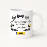 UV-DTF DECAL - FATHER'S DAY - WREATH - CARS