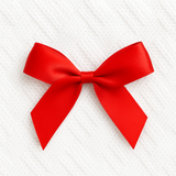 ITALIAN BOWS - PACK OF 12 - 5CM - RED