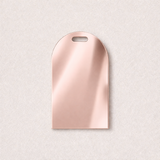 ACRYLIC - ARCH GIFT TAG - ROSE GOLD MIRROR