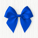 ITALIAN BOWS - PACK OF 6 - 10CM - ROYAL BLUE