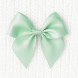 ITALIAN BOWS - PACK OF 6 - 10CM - SAGE GREEN