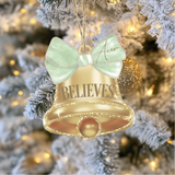 CUSTOM UV-DTF DECAL - BELIEVE BELL - SAGE