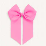 4’’ HAIR BOW - SHERBET