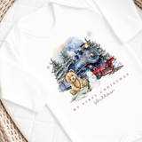 CUSTOM DTF TRANSFER: CHRISTMAS - SIGNATURE TEDDY EXPRESS TRAIN