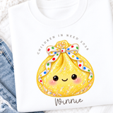 CUSTOM DTF TRANSFER: CHILDREN IN NEED - SPOTTY BOW DUMPLIN'