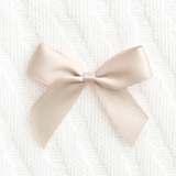ITALIAN BOWS - PACK OF 12 - 5CM - TAUPE