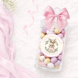 SOLVENT STICKERS - EASTER - PACK OF 5 - ORIGINAL FLOPSY - PINK