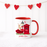 UV-DTF DECAL - VALENTINES - LOVE LETTERS BUNNY (7CM)