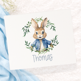 UV-DTF DECAL - EASTER - ORIGINAL FLOPSY - WREATH - 15CM - BLUE