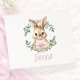 UV-DTF DECAL - EASTER - ORIGINAL FLOPSY - WREATH - 15CM - PINK