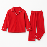 PYJAMAS - BUTTON UP - RED
