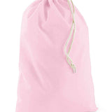 PLAIN CHRISTMAS SACK (NATURAL JUTE, RED OR PINK)