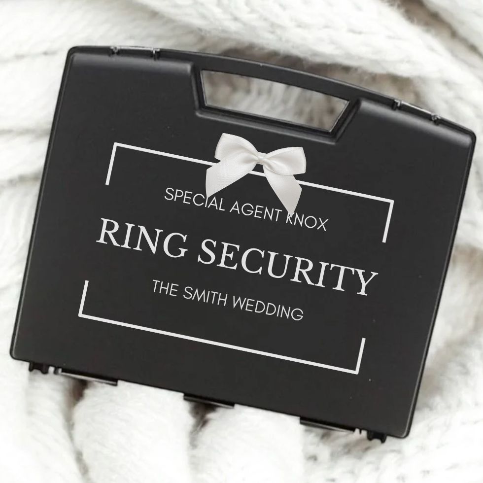 Transferring Rings CUSTOM UV-DTF TRANSFER - RING SECURITY – House of Blanks