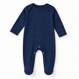 ROMPER SLEEPSUIT - NAVY