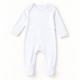 ROMPER SLEEPSUIT - WHITE