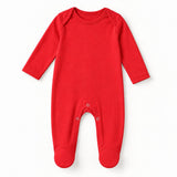 ROMPER SLEEPSUIT - RED
