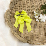 4’’ HAIR BOW - PINEAPPLE