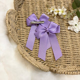 4’’ HAIR BOW - LAVENDER