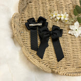 4’’ HAIR BOW - BLACK