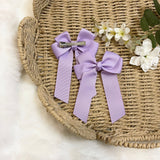 4’’ HAIR BOW - ORCHID