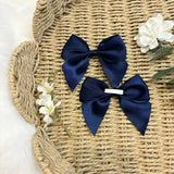 ITALIAN BOWS - PACK OF 6 - 10CM - NAVY