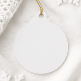 ACRYLIC - BAUBLE - WHITE MOONLIGHT