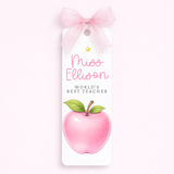 UV-DTF DECAL - TEACHER COLLECTION - APPLE - MINI