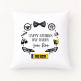 DTF TRANSFER - FATHER'S DAY - WREATH - LARGE - CARS
