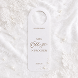ACRYLIC - DEAL OF THE DAY - WHITE ARCH DOOR HANGER