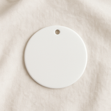 SUBLIMATION - CERAMIC HANGING CIRCLE