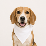 DOG BANDANA - WHITE