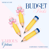 BUDGET PACK - TEACHER PENCILS - UVDTF, ACRYLIC OR BOTH