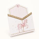 PRINTED ENVELOPE BOX - THE CAROUSEL HORSE