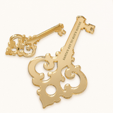 ACRYLIC - GOLD MIRROR KEY (XL OR STANDARD)