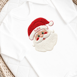 CUSTOM DTF TRANSFER: CHRISTMAS - EMBROIDERED SANTA