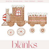 DIGITAL DOWNLOAD - GRACE'S WORLD - GINGERBREAD TRAIN SET