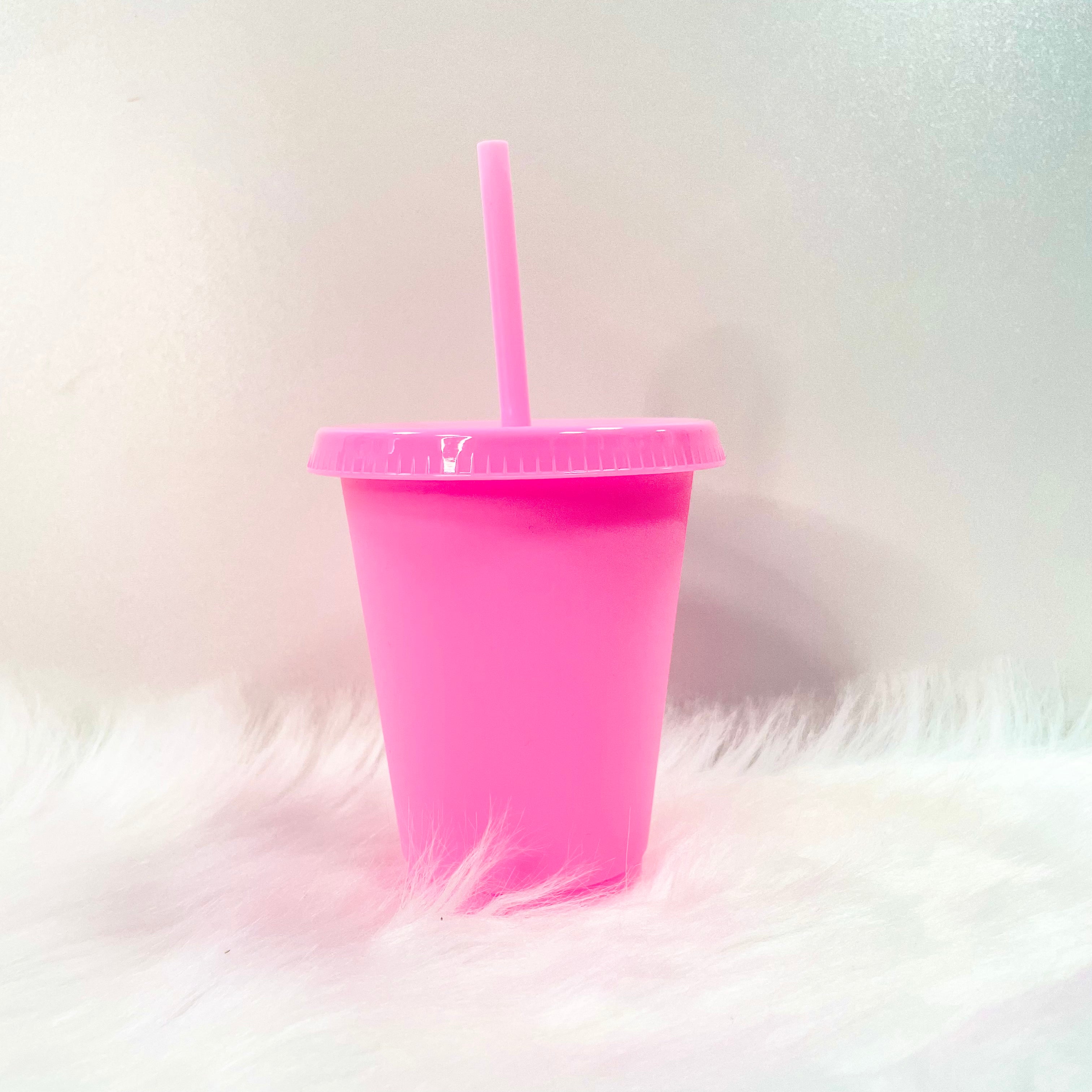 16OZ PERFECT PINK COLD CUP TUMBLER