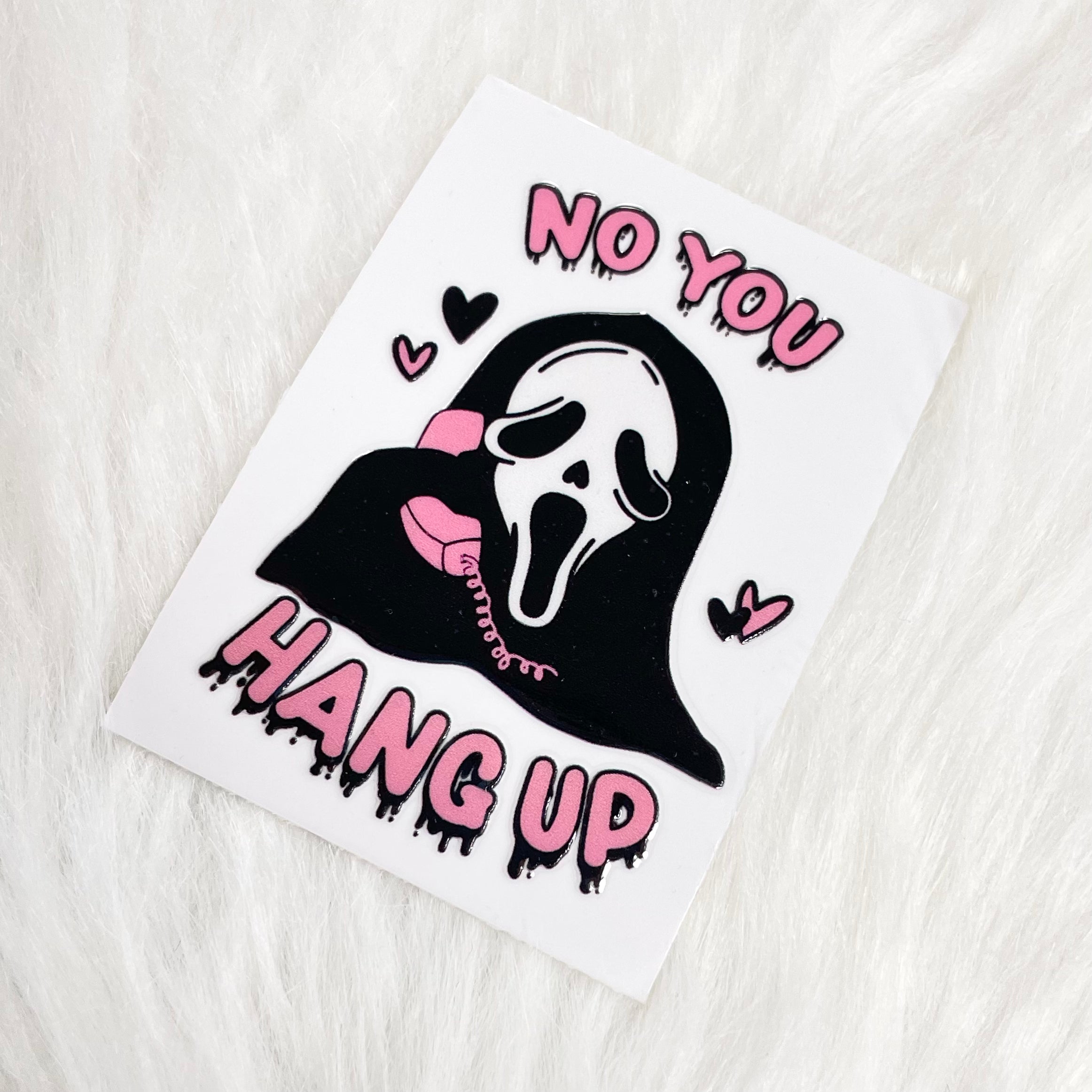 UV-DTF DECAL - HANG UP (8CM)