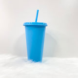 24OZ TRUE BLUE COLD CUP TUMBLER