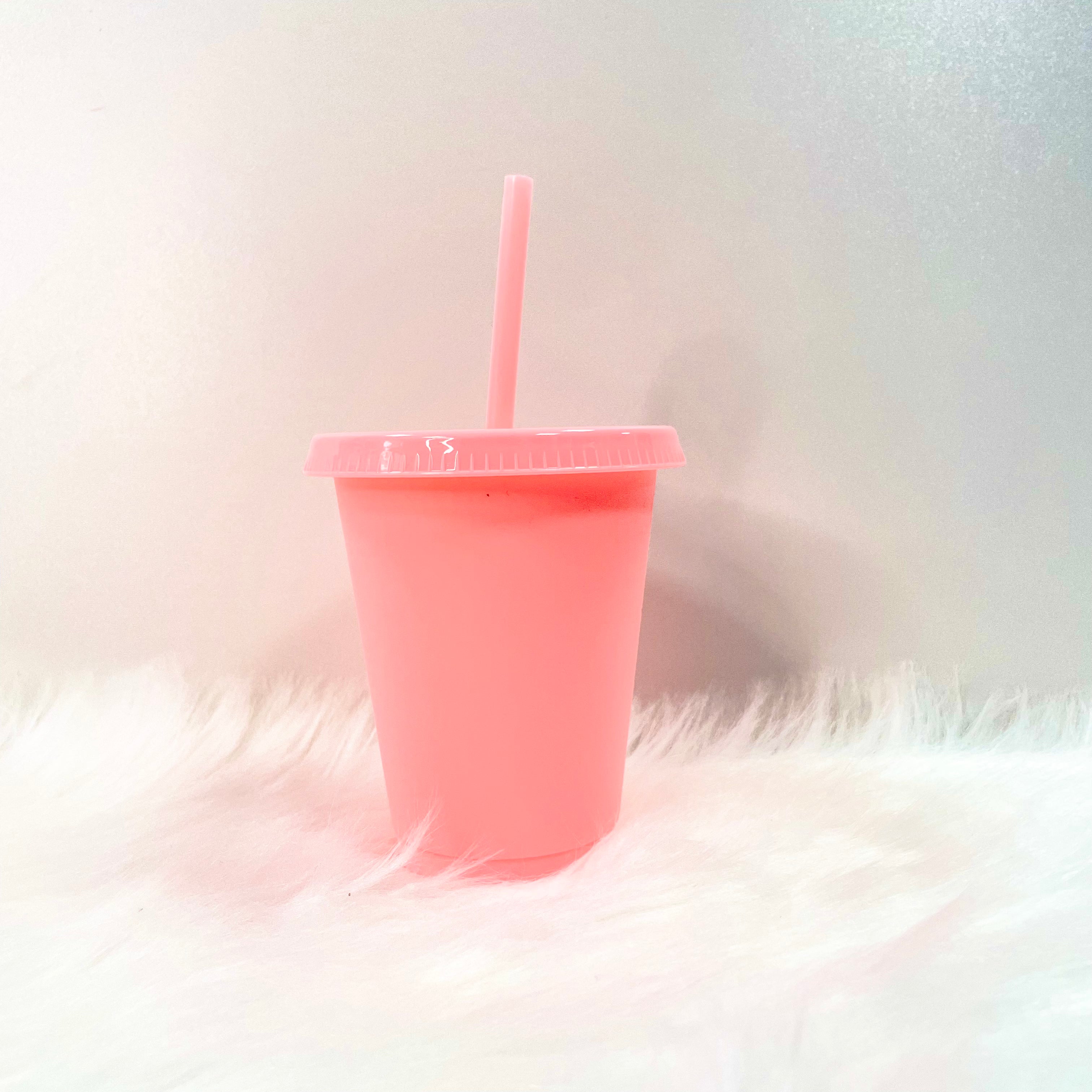 16OZ CORAL COLD CUP TUMBLER
