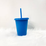 16OZ ROYAL BLUE COLD CUP TUMBLER