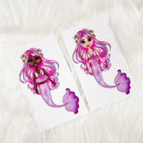 UV-DTF DECAL - MERMAID (8CM)