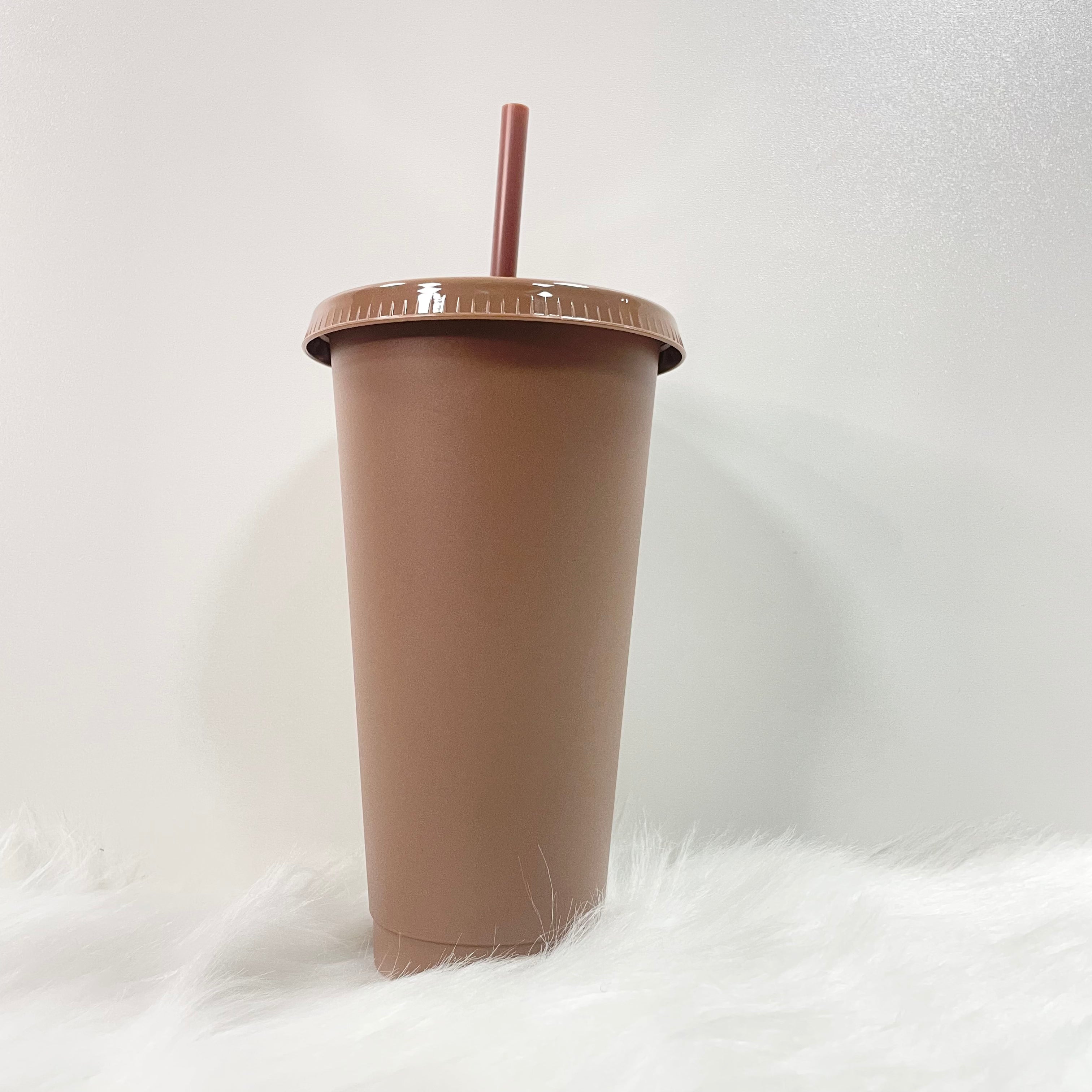 24oz CHOCOLATE COLD CUP TUMBLER