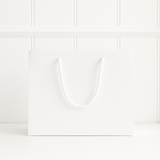 WHITE GIFT BAG
